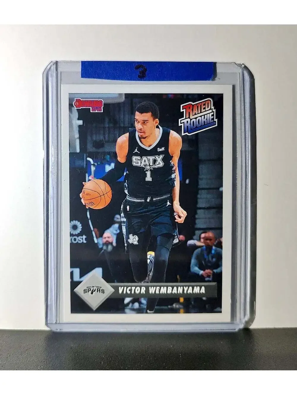Victor Wembanyama Rookie 2023-24 Panini Donruss Rated Rookie #1 Basketball Card